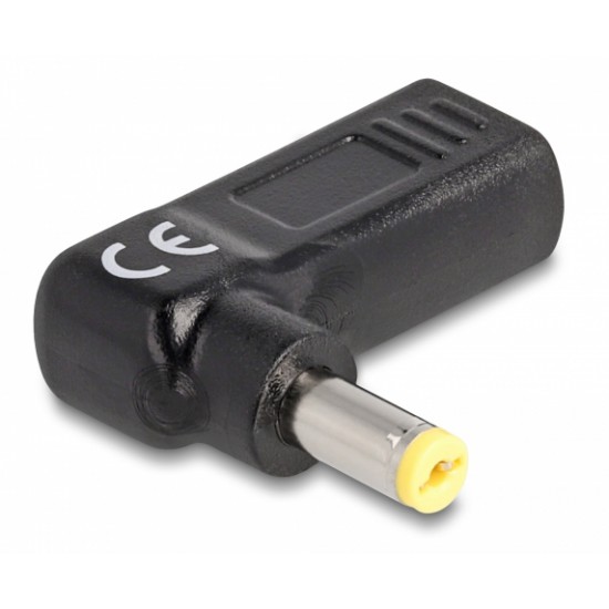 DELOCK αντάπτορας τροφοδοσίας laptop 60009, USB-C σε Acer 5.5x1.7mm, μαύρος