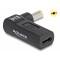 DELOCK αντάπτορας τροφοδοσίας laptop 60009, USB-C σε Acer 5.5x1.7mm, μαύρος