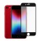 POWERTECH tempered glass 5D TGC-0584, full glue, iPhone SE 2022, μαύρο