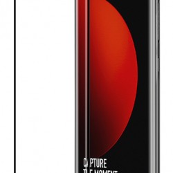 POWERTECH tempered glass 3D TGC-0587, full glue, Xiaomi 12S Ultra, μαύρο