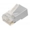 POWERTECH βύσμα RJ45 Cat 6a CAB-N321, μεταλλικό, 8p8cs, 50τμχ