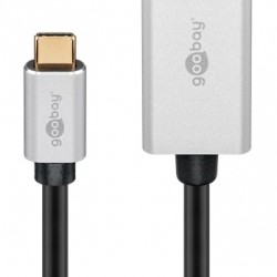GOOBAY καλώδιο USB-C σε HDMI 60174, HDR, 8K, 4K/120Hz, 2m, μαύρο