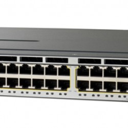 CISCO used Switch Catalyst WS-C3750X-24T-E, 24x 10/100/1000 Ports