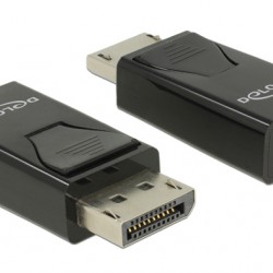 DELOCK αντάπτορας DisplayPort σε HDMI 66234, 4K/30Hz, Passive, μαύρος