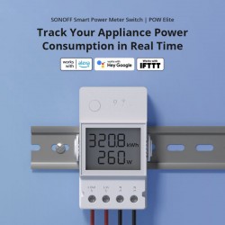 SONOFF smart διακόπτης παρακολούθησης ισχύος POWR320D, Wi-Fi, 20A