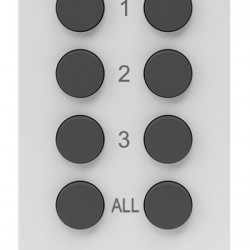 GOOBAY ασύρματο τηλεχειριστήριο 58691, για αντάπτορα ρεύματος, λευκό