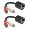 DELOCK audio extender 87857 RCA σε RCA, μέσω καλωδίου RJ45, έως 50m