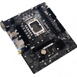 BIOSTAR μητρική H610MX-E, 2x DDR4, s1700, USB 3.2, uATX, GbE, Ver. 6.0