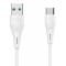 CELEBRAT καλώδιο USB-C σε USB CB-18T, 3A, 480Mbps, 1m, λευκό