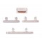 Ανταλλακτικά πλαϊνά πλήκτρα SPIP13P-0010 για iPhone 13 Pro, ασημί