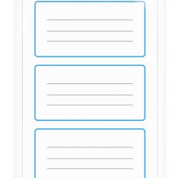 MP αυτοκόλλητες ετικέτες τετραδίων PN125-02, 65x32.6mm, 16τμχ