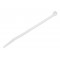 POWERTECH δεματικά καλωδίων TIES-047, 200x3.6mm, λευκά, 100τμχ