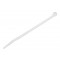 POWERTECH δεματικά καλωδίων TIES-049, 250x3.6mm, λευκά, 100τμχ