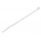 POWERTECH δεματικά καλωδίων TIES-057, 350x4.8mm, λευκά, 100τμχ