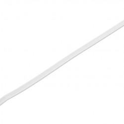 POWERTECH δεματικά καλωδίων TIES-059, 400x4.8mm, λευκά, 100τμχ