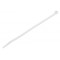 POWERTECH δεματικά καλωδίων TIES-059, 400x4.8mm, λευκά, 100τμχ