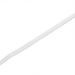 POWERTECH δεματικά καλωδίων TIES-063, 300x7.5mm, λευκά, 100τμχ
