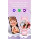 INTIME GPS smartwatch για παιδιά IT-053, 1.28", camera, 4G, IPX7, ροζ