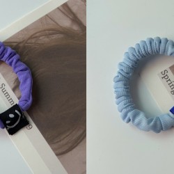 ROXXANI λαστιχάκια μαλλιών HUH-0002, διάφορα χρώματα, 3τμχ