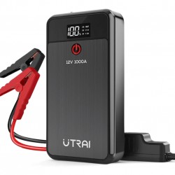 UTRAI εκκινητής μπαταρίας αυτοκινήτου Jstar Air με φακό, 12V/1000A, 13000mah