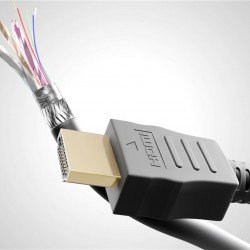 GOOBAY καλώδιο HDMI 2.0 61159 με Ethernet, 4K/60Hz, 18 Gbps, 2m, μαύρο