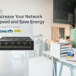 TP-LINK desktop switch LiteWave LS1005G, 5-port 10/100/1000Mbps, Ver 5.40