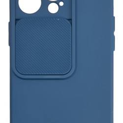 POWERTECH Θήκη Camshield Soft MOB-1791 για iPhone 13 Pro, μπλε