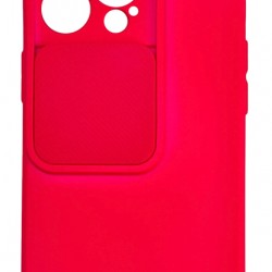 POWERTECH Θήκη Camshield Soft MOB-1792 για iPhone 13 Pro, ροζ