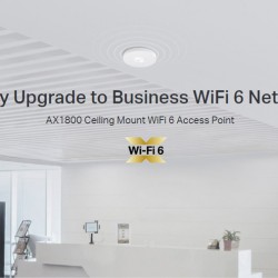 TP-LINK access point EAP613, οροφής, Wi-Fi 6, 1800Mbps, Mesh, Ver. 1.0