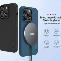 NILLKIN θήκη Super Frosted Shield Pro Magnetic, iPhone 14 Pro Max, μαύρη