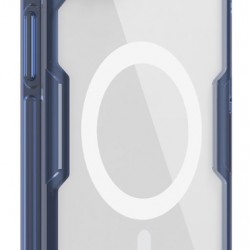 NILLKIN θήκη Nature Pro Magnetic για iPhone 14 Plus, μπλε & διάφανη