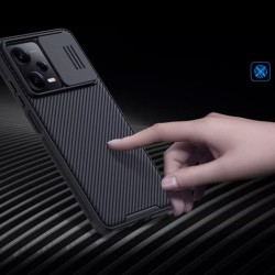 NILLKIN θήκη CamShield για Xiaomi Redmi Note 12 5G, μπλε
