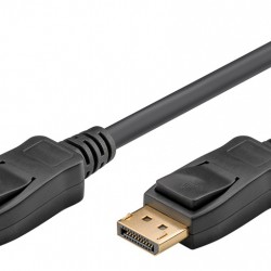 GOOBAY καλώδιο DisplayPort 61699, 8K/60Hz, 32.4 Gbps, 5m, μαύρο