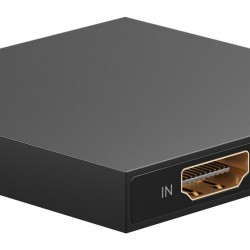 GOOBAY HDMI splitter 58480, 2 σε 1, 4K/30Hz, μαύρο