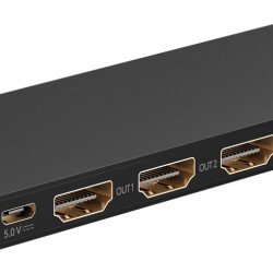 GOOBAY HDMI splitter 58483, 4 σε 1, 4K/60Hz, μαύρο