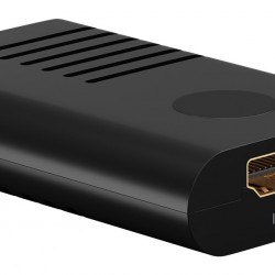 GOOBAY HDMI repeater 58492, 4K/60Hz έως 20m, 4K/30Hz έως 25m, μαύρο