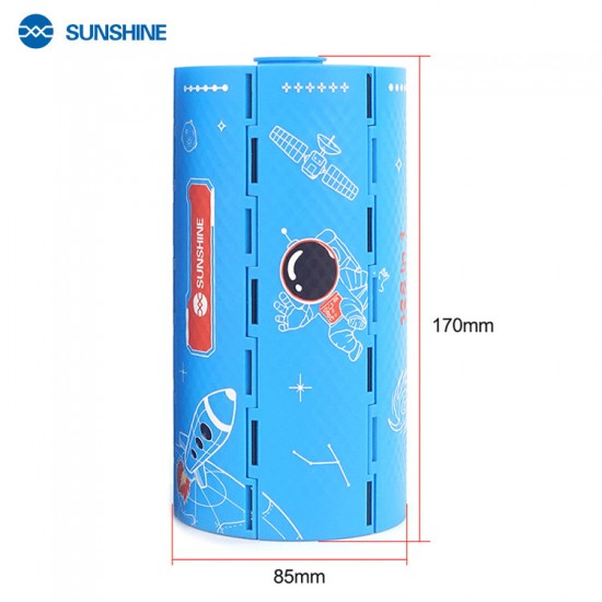 SUNSHINE σετ κατσαβιδιών ακριβείας SS-5120 με θήκη, μαγνητικό, 128τμχ