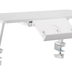 BRATECK ράφι παιδικού γραφείου E611 με βάση βιβλίου, 60x214x295mm, λευκό