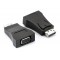 POWERTECH αντάπτορας DisplayPort σε VGA PTH-100, 1080p/60Hz, μαύρος