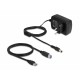 DELOCK docking station για 2.5" ή 3.5" SATA HDD/SSD 64187, 2 θέσεων, 5Gbps, clone/erase function, μαύρο