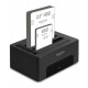 DELOCK docking station για 2.5" ή 3.5" SATA HDD/SSD 64187, 2 θέσεων, 5Gbps, clone/erase function, μαύρο