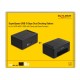 DELOCK docking station για 2.5" ή 3.5" SATA HDD/SSD 64187, 2 θέσεων, 5Gbps, clone/erase function, μαύρο