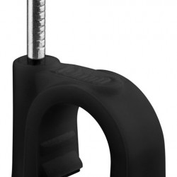 GOOBAY ρόκα στήριξης καλωδίων 64683, 10mm, μαύρο, 100τμχ