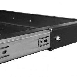 POWERTECH πτυσσόμενο ράφι για rack 19" NETW-0020, βάθος 740mm, μαύρο