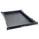POWERTECH πτυσσόμενο ράφι για rack 19" NETW-0020, βάθος 740mm, μαύρο