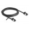 DELOCK καλώδιο δικτύου 80184, CAT 8.1 U/FTP, 40Gbps, εύκαμπτο, 2m, μαύρο