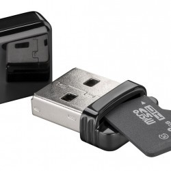 GOOBAY card reader 38656 για micro SD κάρτα μνήμης, 480 Mbps, μαύρο