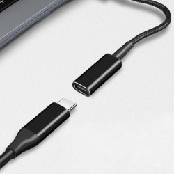 POWERTECH αντάπτορας τροφοδοσίας laptop CAB-UC073, USB-C σε HP 4.8x1.7mm, μαύρος