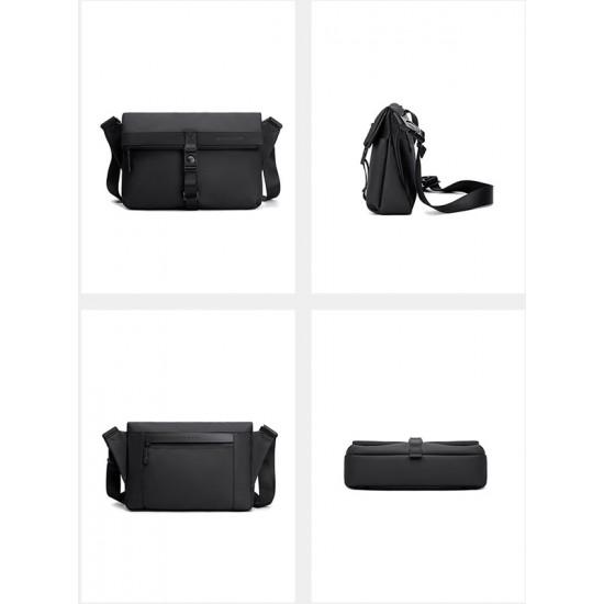 ARCTIC HUNTER τσάντα ώμου K00567 με θήκη tablet, 6L, μαύρη