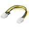 GOOBAY καλώδιο PCI Express 6pin σε PCI Express 8pin 93635, 0.20m